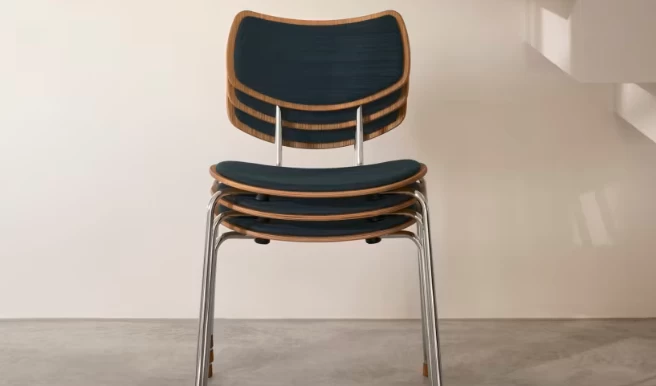镀铬结构的 Vega 椅子：Carl Hansen & Søn 焕然一新的优雅