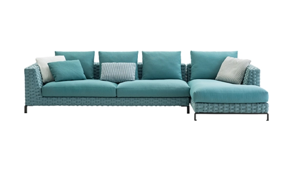 B&B Italia Ray Outdoor Fabric Modular Sofa