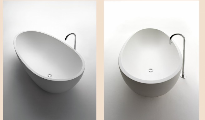 Spoon XL by Agape: a Splendid Free-standing Bathtub