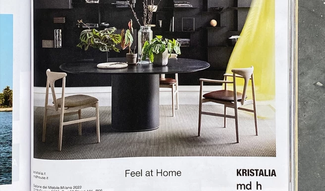 New Kristalia Ad Campaign with MD House