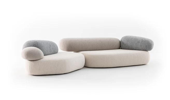 I divani Moroso e le linee naturali di Front Design
