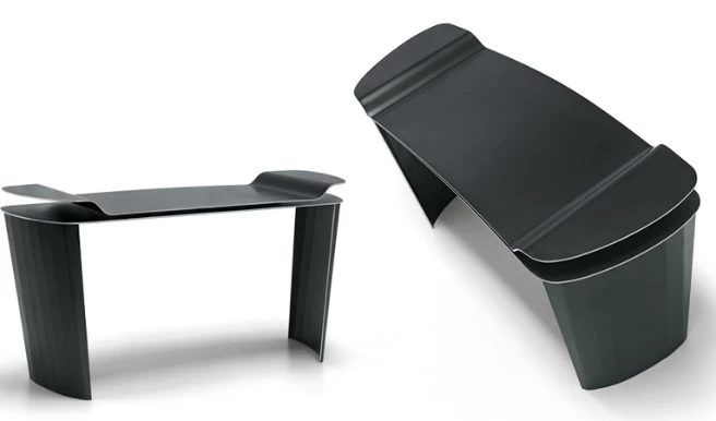 La nuova scrivania Jet Liner design by Arketipo