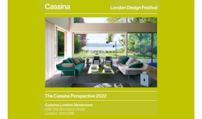 Cassina alla London Design Festival 2022