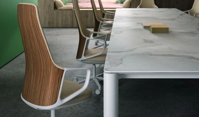 Andreu World的Calma座椅：为办公空间打造精致舒适感