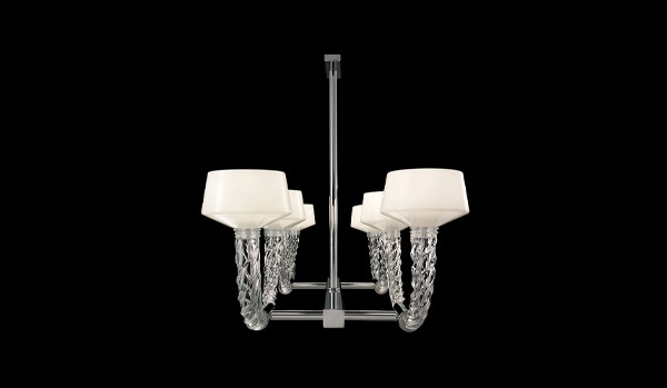 Barovier&Toso Twins Suspension Lamp