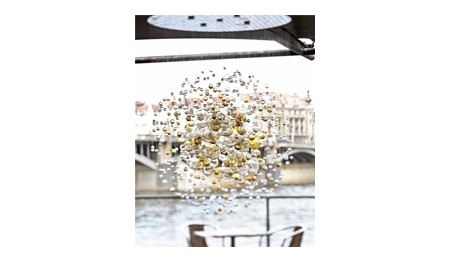 Jitka Skuhrava Bubbles in Space Suspension Lamp