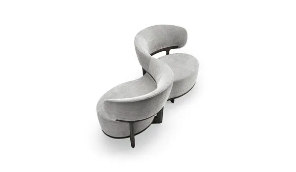 Ceccotti Collezioni Ico Vis à Vis Sofa