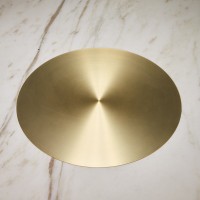 marmo Calacatta - metallo oro opaco
