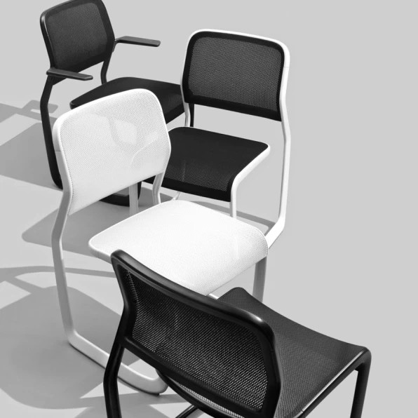 Knoll Newson Aluminium Chair